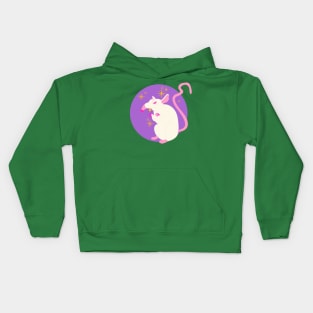 Hand Drawn Evil Rat Kids Hoodie